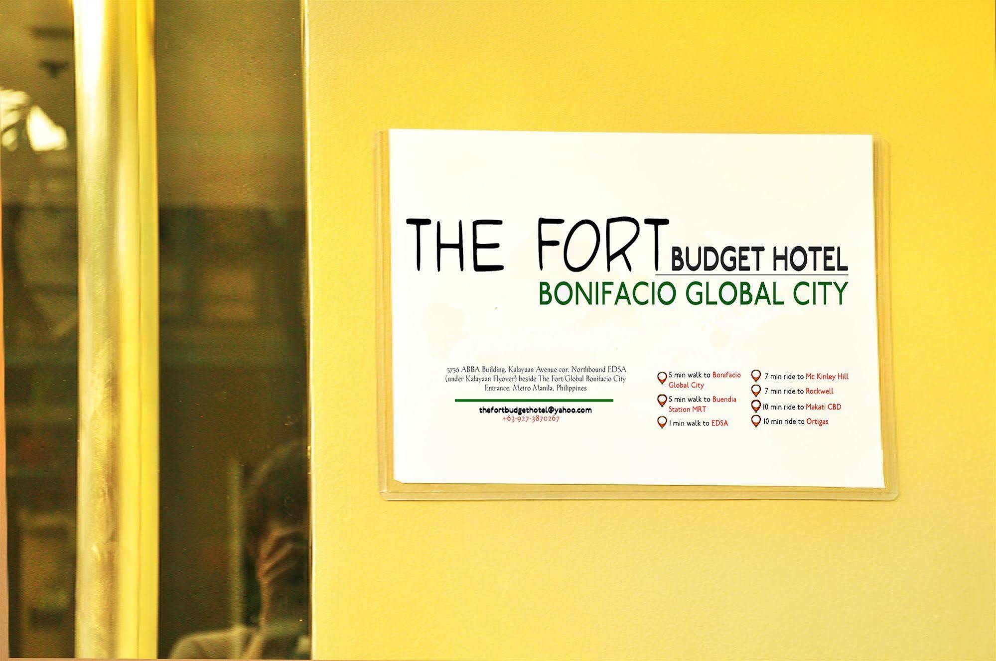 The Fort Budget Hotel- Bonifacio Global City Makati City Luaran gambar